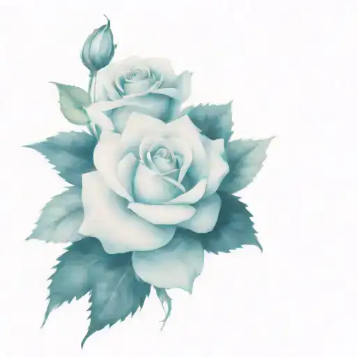 Black And White 3 Roses