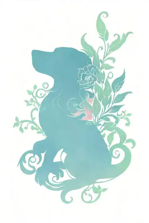 Sons Love Death Phoenix Vines Dog Paw