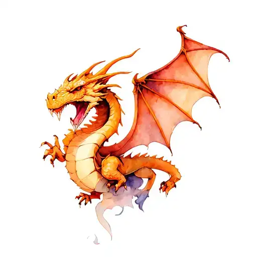 Dragon And Grim Reaper