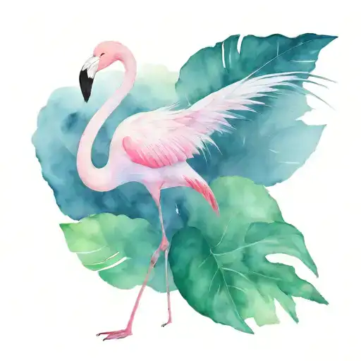 Flamingo Loosing Pink Color