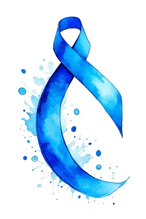 Semi Colon Cancer Ribbon