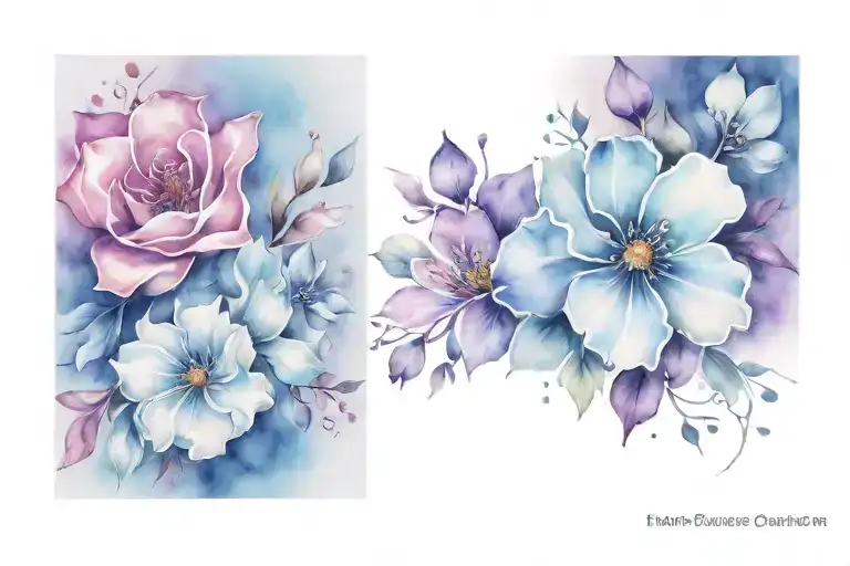 Bracelet Tattoo Design Combining