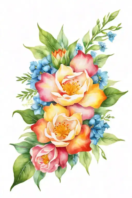 Birth Flower Bouquet