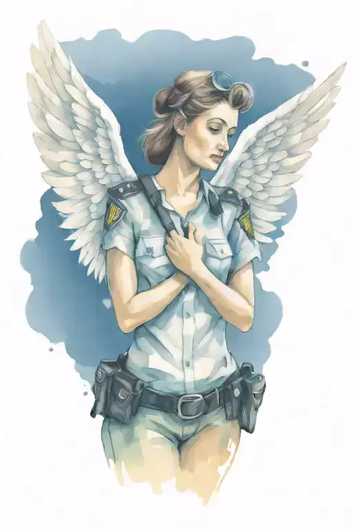 Police Female Angel