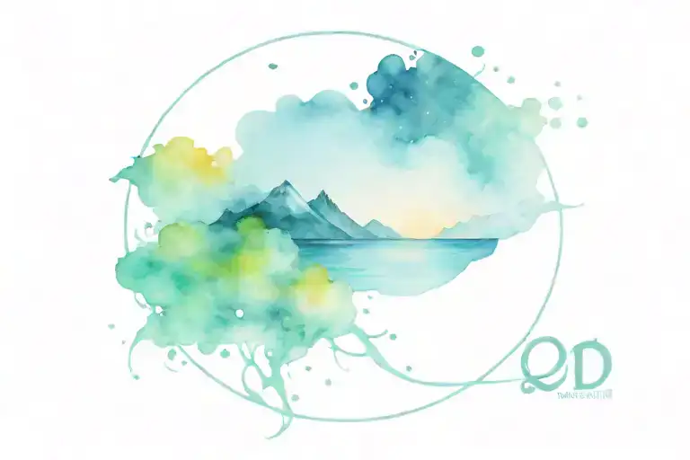 Universe Become Ocean Scene