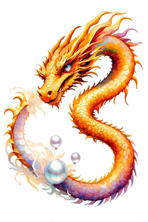 Dragon And Pearl