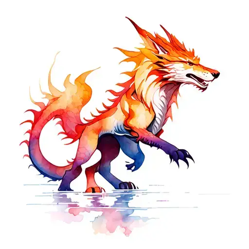 Dragon Wolf
