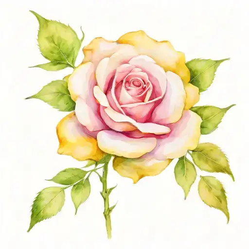 Watercolor Rose