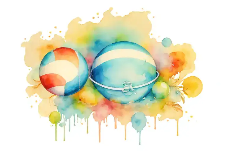 Beach Ball Made Friends