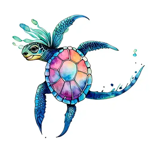 Turtle Mermaid Sexy