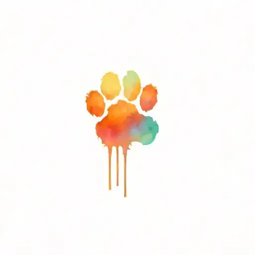 Dog Paw Print