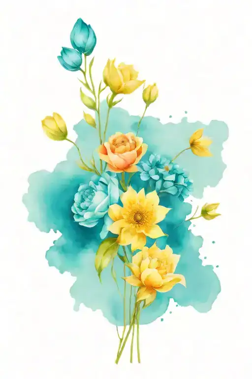 Family Bouquet Fine Line