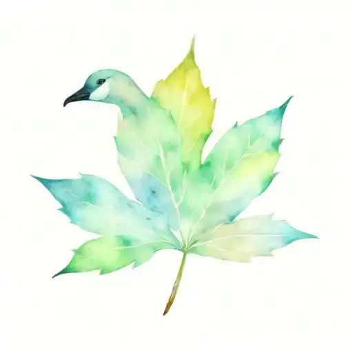 Canada Goose Mapple Leaf