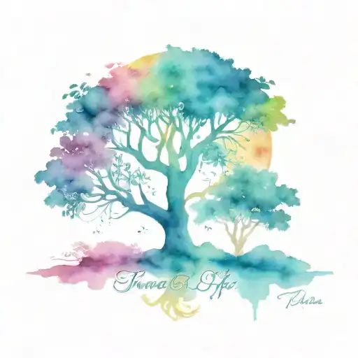 Tree Of Life And Kids Names