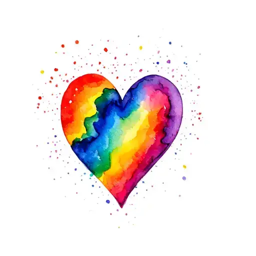 Rainbow Heart
