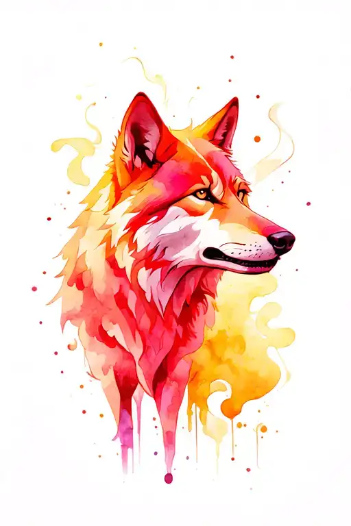 Wolf 2 Diferente Smoke Coming Out Of Its