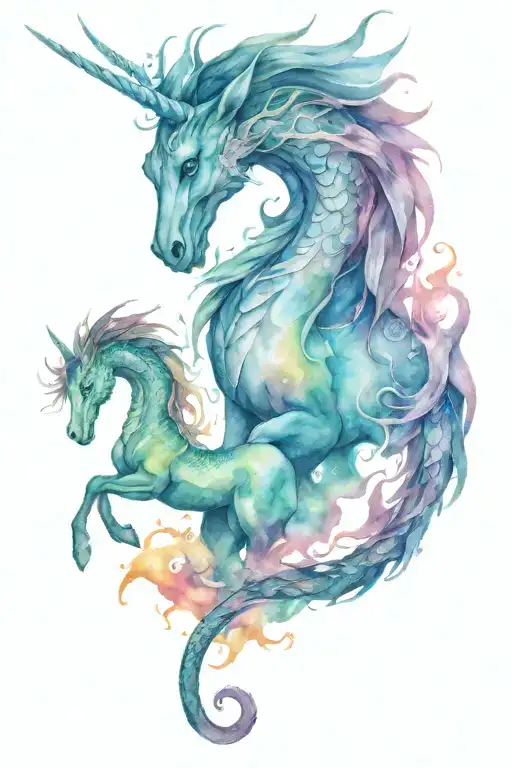 Dragon And Unicorn