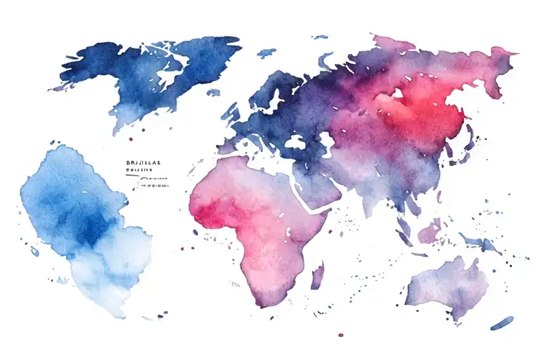 Brujulas Bara Map Cardinal Points