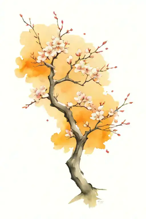 Samurai Cherry Blossom Trees