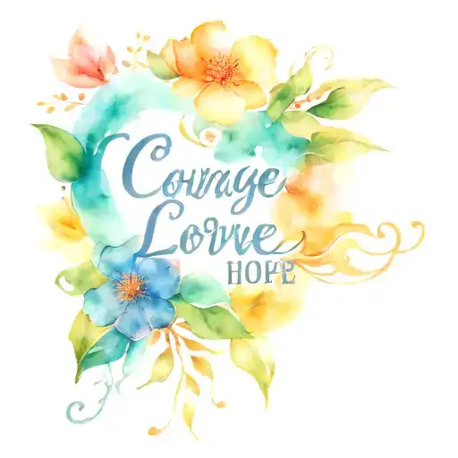 Courage Strengh Hope And Love