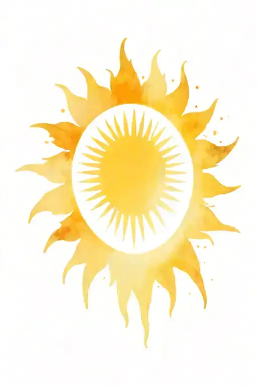 Sun Argentina Flag