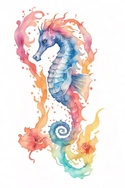 Seahorse Phoenix Rising