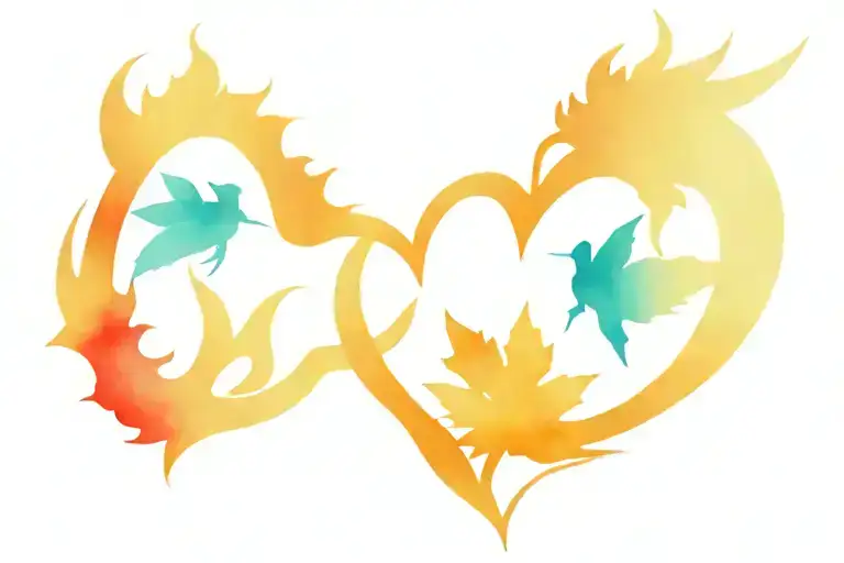 Sexy Tattoo For Husband Wife Nature Love