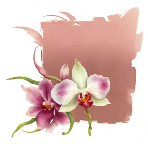 Dragon Orchid And Wings