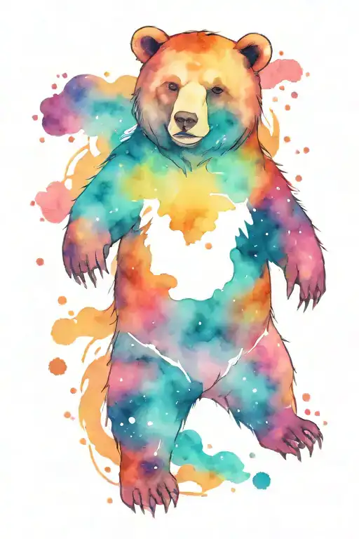 Bear Galaxy Filled