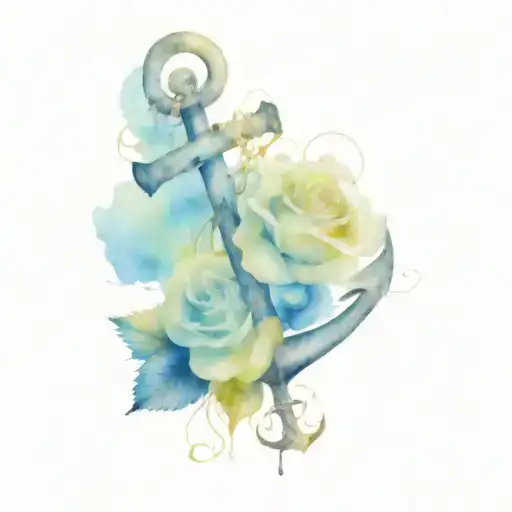 Roses And Anchor
