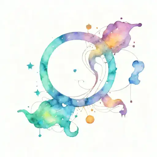 Constellation Gemini Space Zodiac Sign