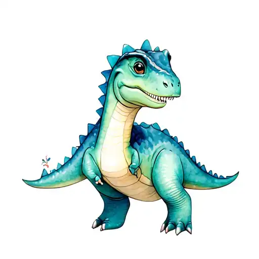 Baby Dinosaur Disney Style