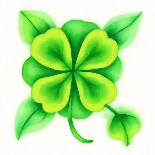 Four Leaf Clover Tattoo Inspired