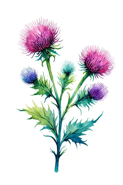 Adoption Symbol Thistles