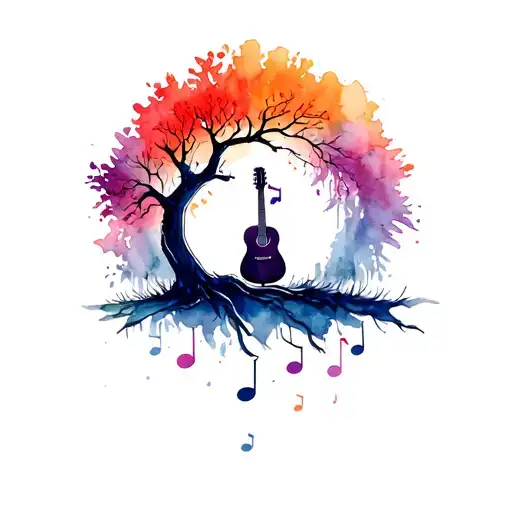 Tree Surrounded My Music