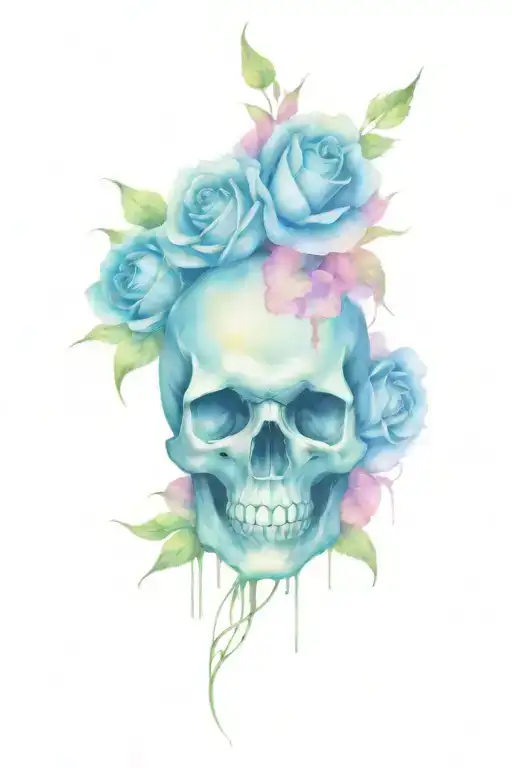 Skull And Roses