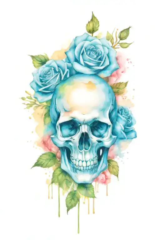 Skull And Roses