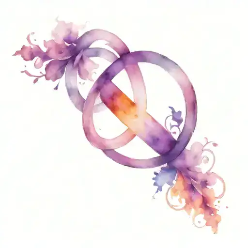 Domestic Violence Survivor Symbol Intertwined