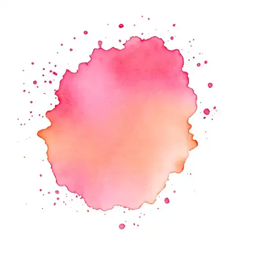 Ink Blot Test Formed By Abstract