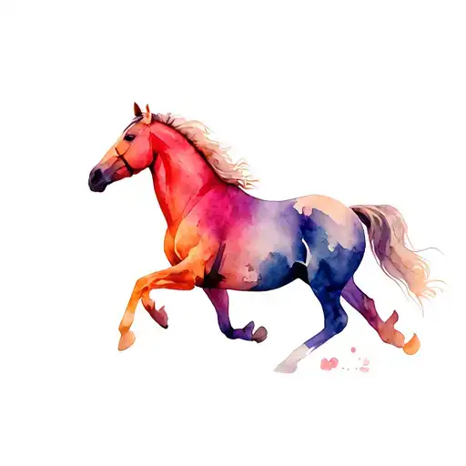 The Camera From Which The Horse Runs From