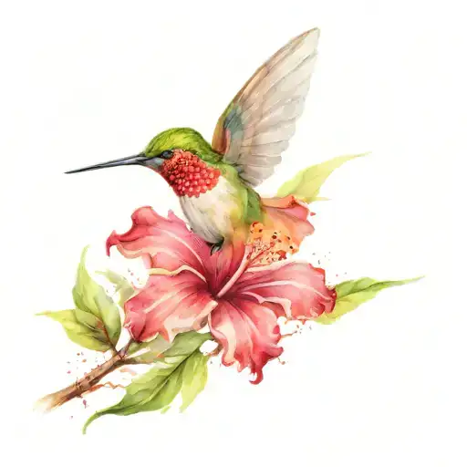 Hibiscus Hummingbird