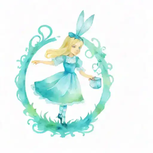 Characters From The Alice In Wonderland