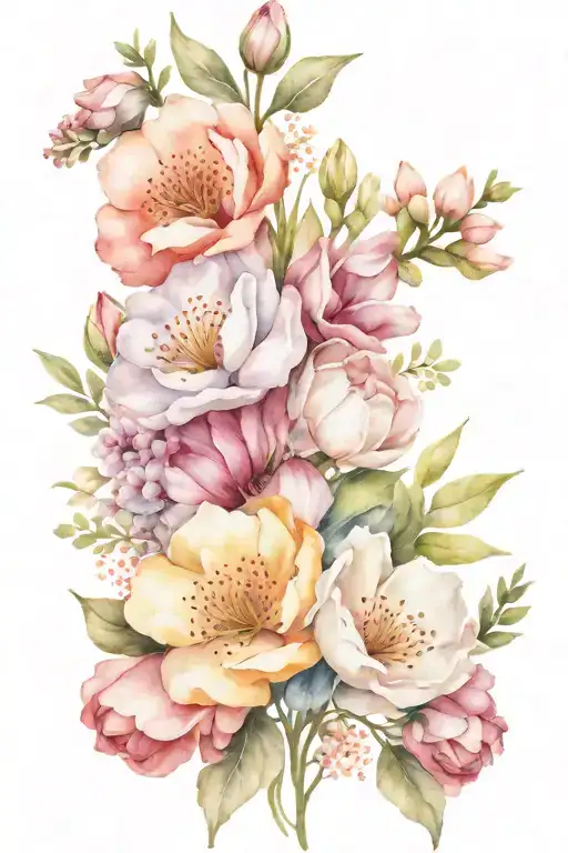 Birth Flower Bouquet