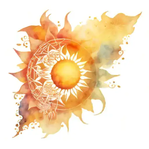 Sun Moon Star Mandala