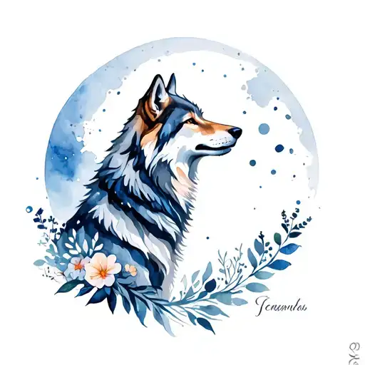 Wolf Flower Moon