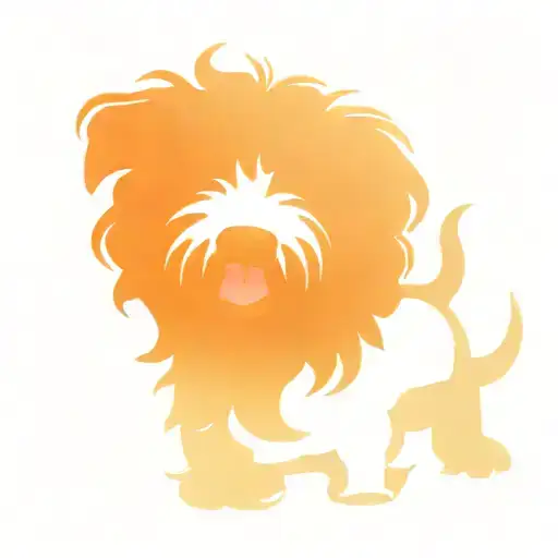 Crazy Labradoodle With Tounge