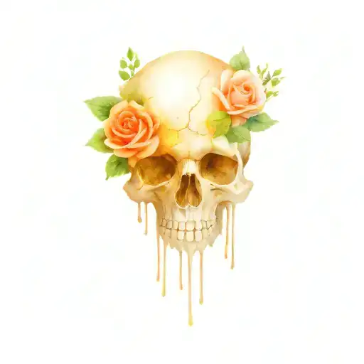 Skull And Roses