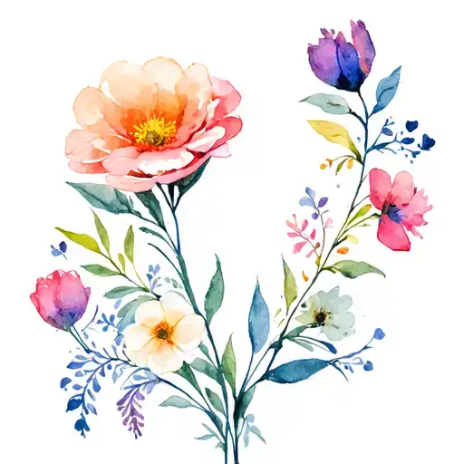 Birth Flower Bouquet