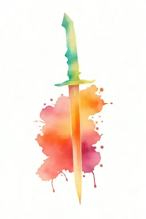 Dagger Sword Wrapped