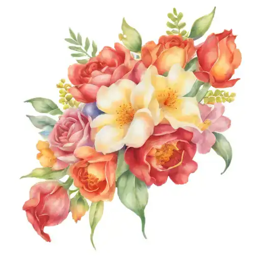 Birth Flower Bouquet